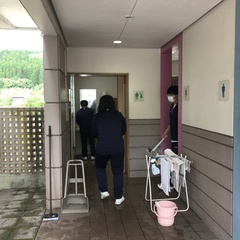 駅舎トイレも綺麗に