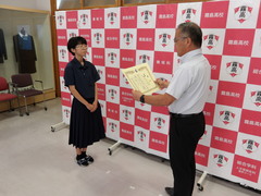 ビブリオバトル大会優勝